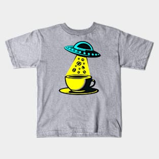 Caffeine Encounter - UFO Caffee Kids T-Shirt